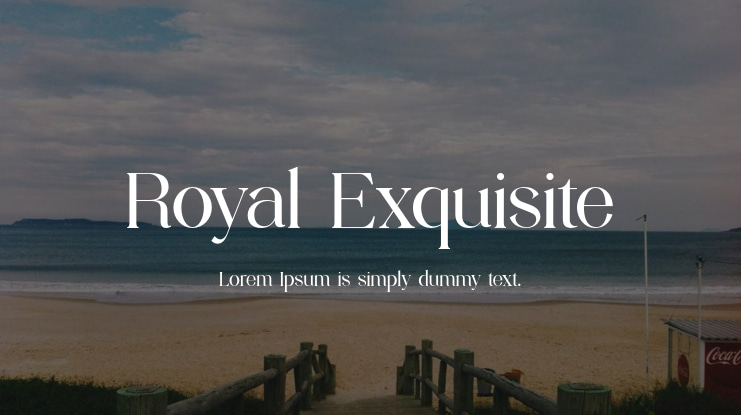 Royal Exquisite Font
