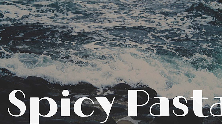 Spicy Pasta Font