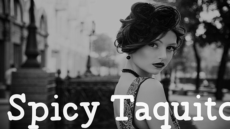 Spicy Taquito Font