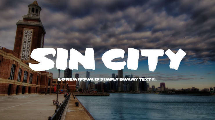 Sin City Font