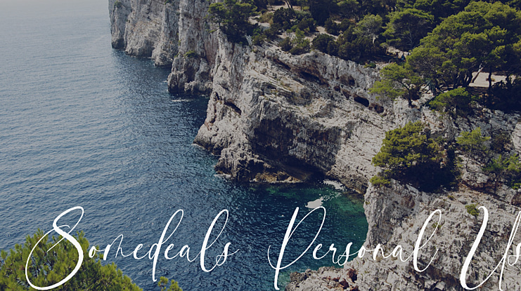 Somedeals Personal Use Font