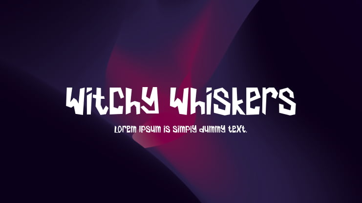 Witchy Whiskers Font