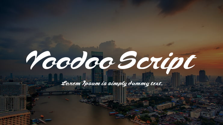 Voodoo Script Font Family