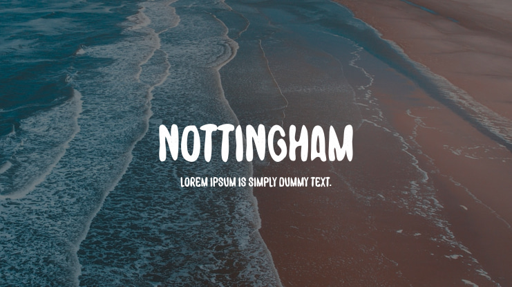 Nottingham Font