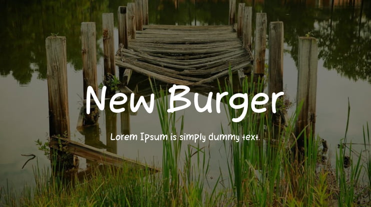 New Burger Font