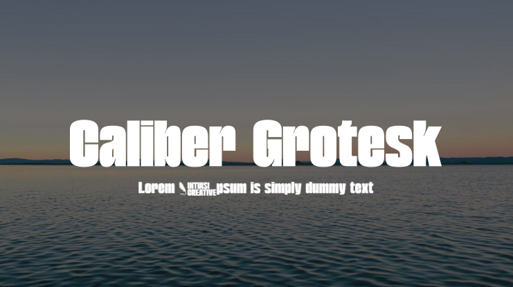 Caliber Grotesk Font