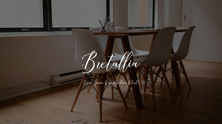 Bretallia Font