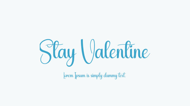 Stay Valentine Font
