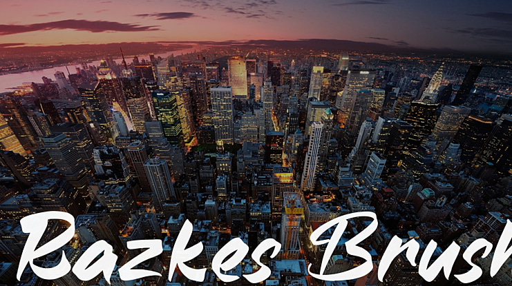 Razkes Brush Font