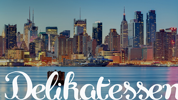 Delikatessen Font