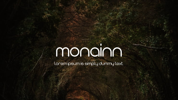 Monainn Font