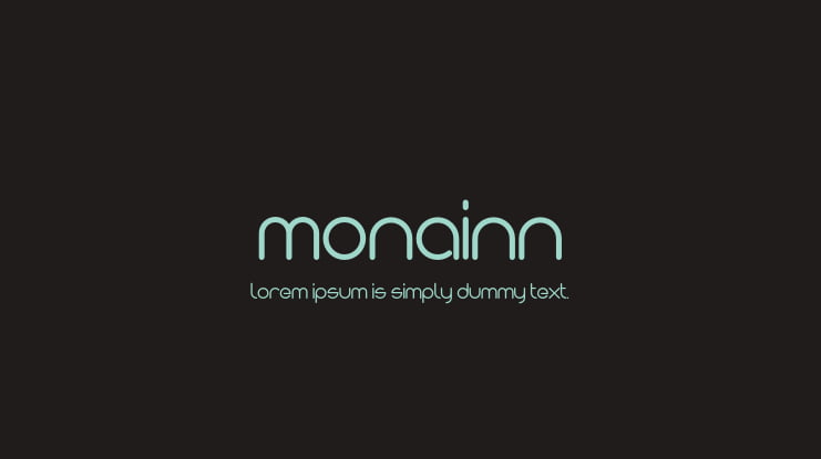 Monainn Font