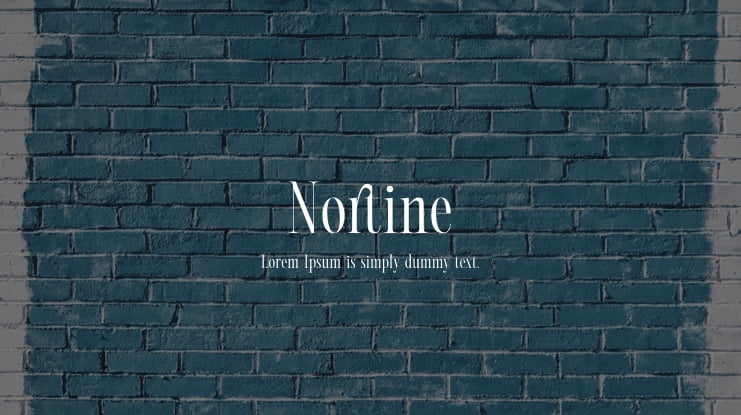 Nortine Font