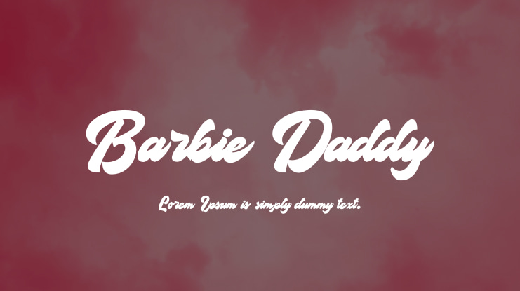 Barbie Daddy Font