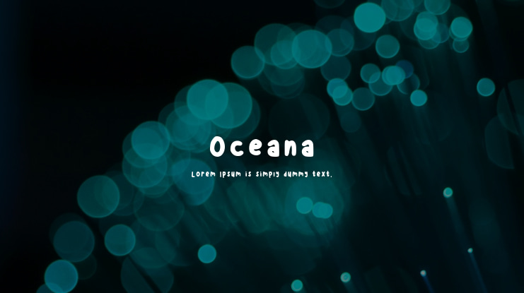 Oceana Font