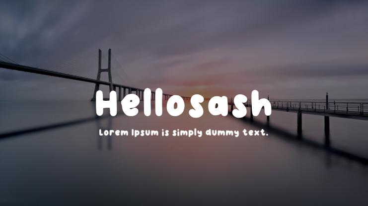 Hellosash Font