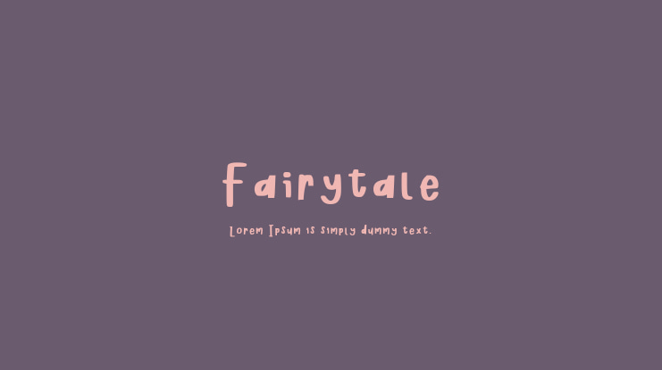 Fairytale Font