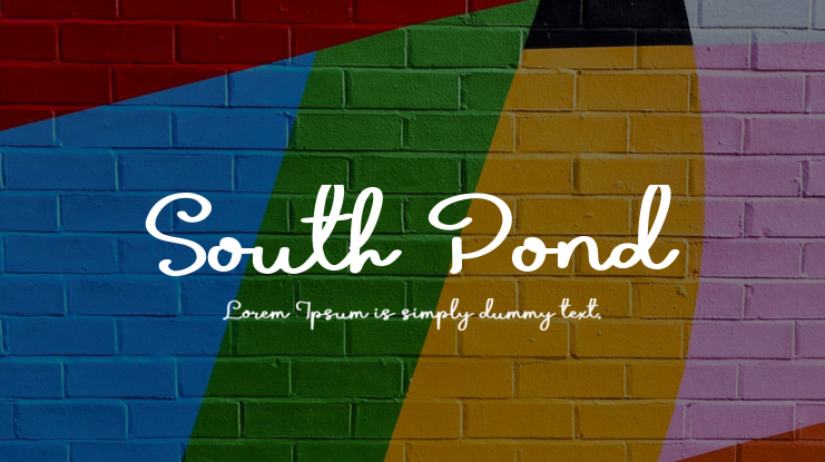 South Pond Font