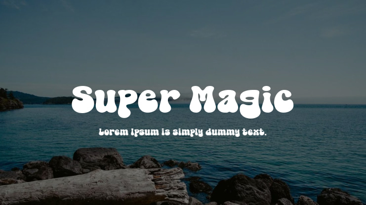 Super Magic Font