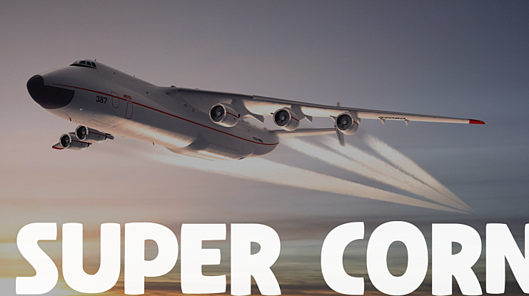 Super Corn Font
