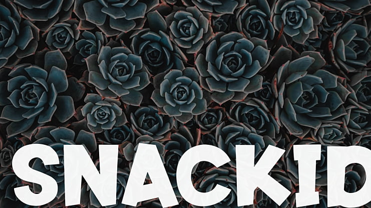 SNACKID Font