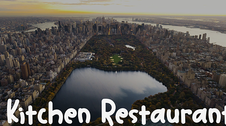 Kitchen Restaurant Font