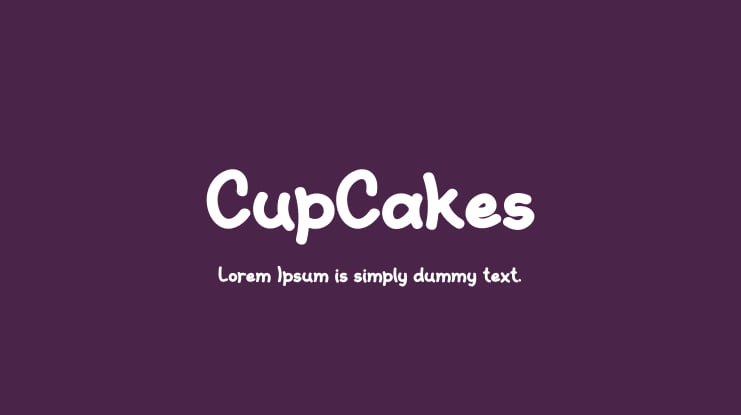 CupCakes Font