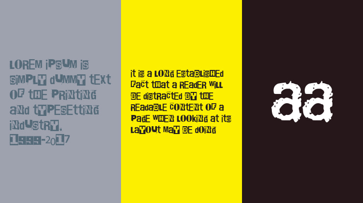 Black Rat Punk Band Font