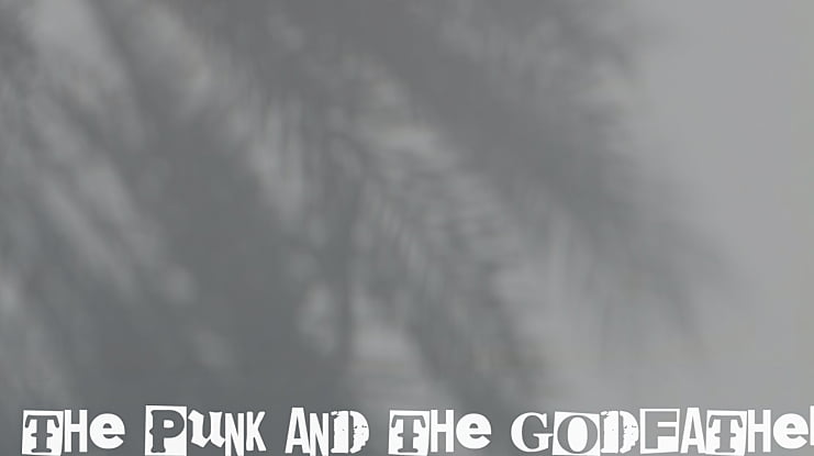 The Punk And The Godfather Font