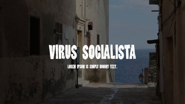 Virus Socialista Font