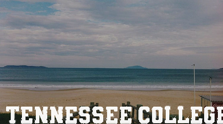 Tennessee College Font