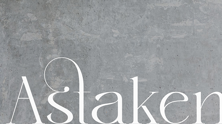 Astaken Font