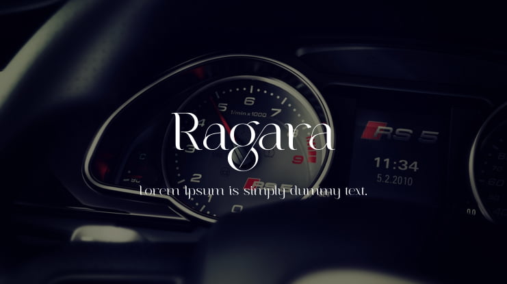 Ragara Font Family