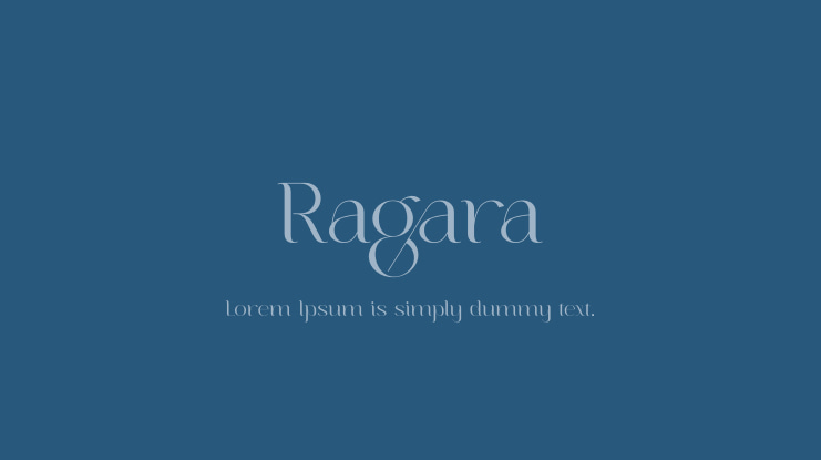 Ragara Font Family