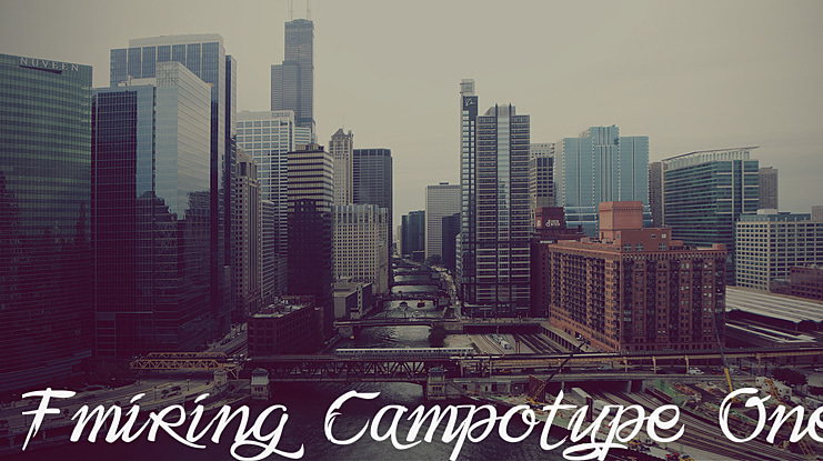 Fmiring Campotype One Font Family