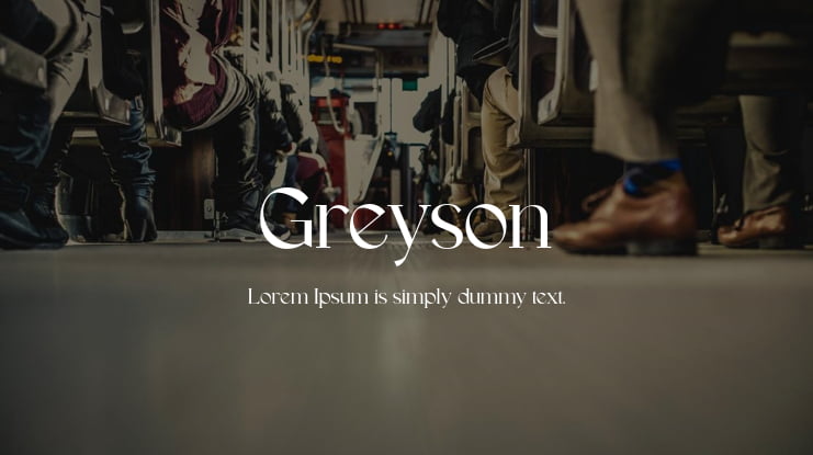 Greyson Font