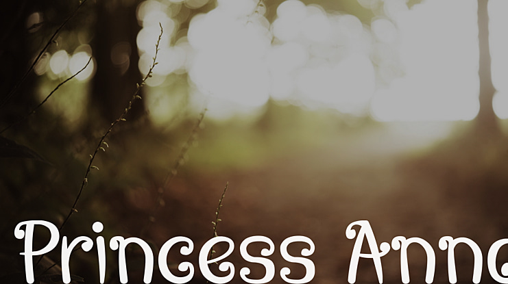 Princess Anna Font