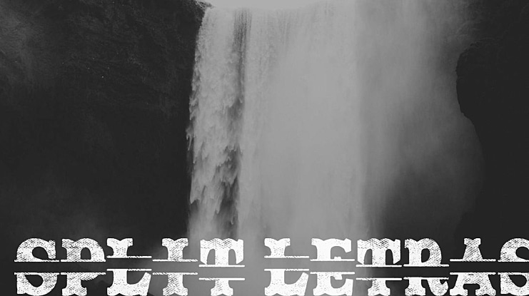 Split Letras Font