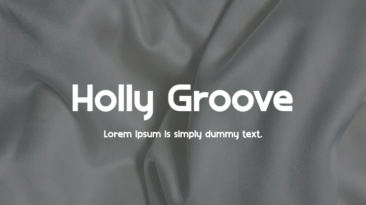 Holly Groove Font