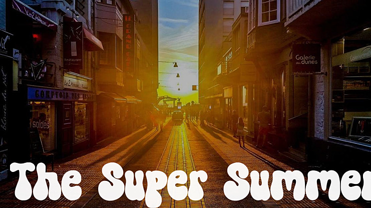 The Super Summer Font Family
