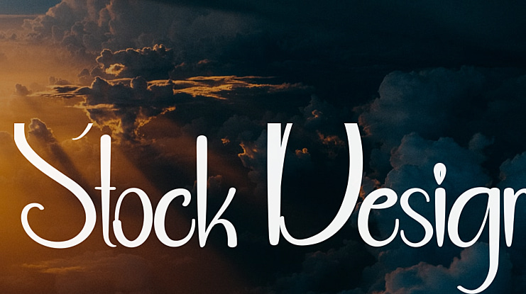 Stock Design Font