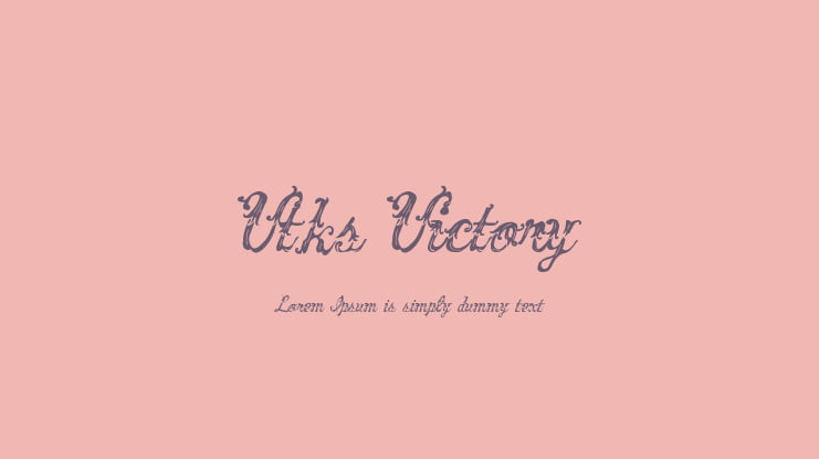 Vtks Victory Font
