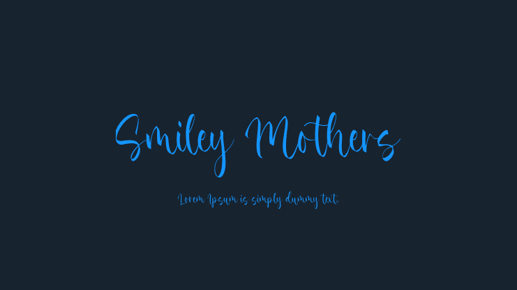 Smiley Mothers Font