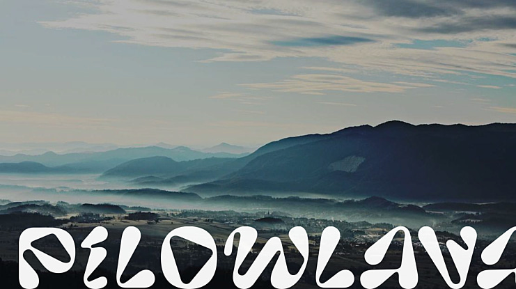 Pilowlava Font