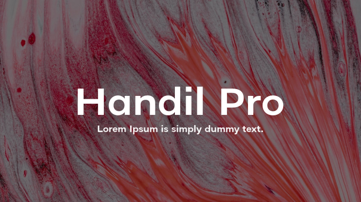 Handil Pro Font