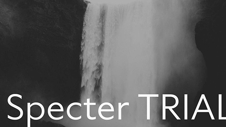 Specter TRIAL Font Family