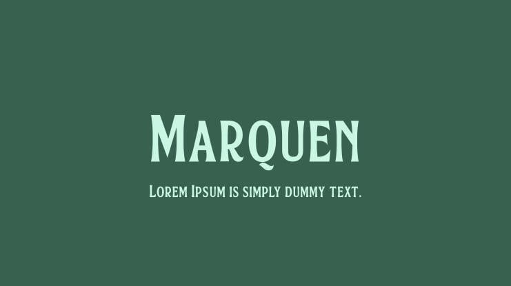 Marquen Font