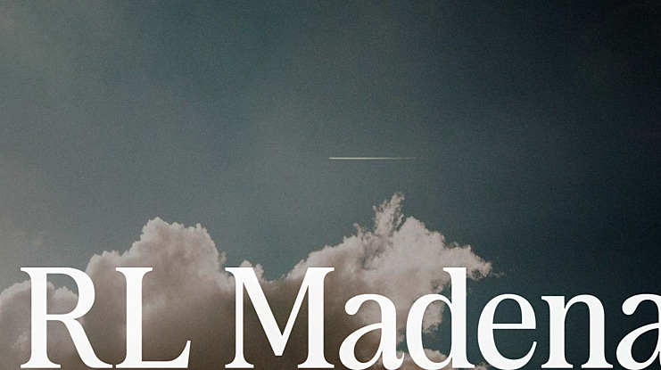 RL Madena Font Family
