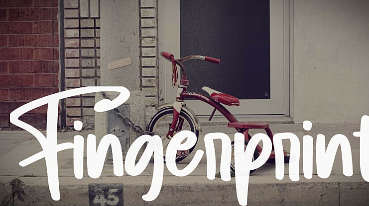 Fingerprint Font