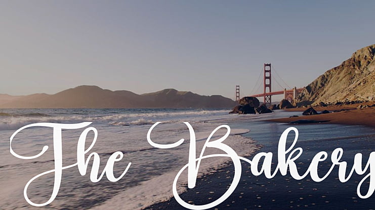 The Bakery Font
